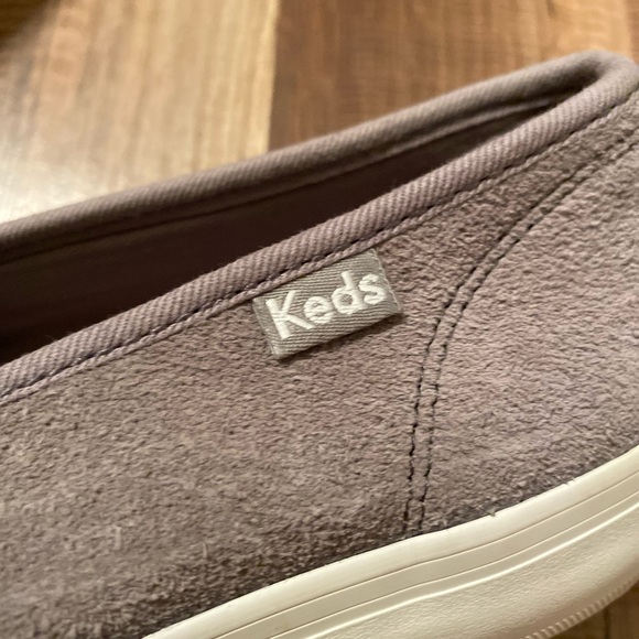 Keds Double Decker Houndstooth Slip On Comfy Sneaker Gray Suede Women Size 7.5 - Picture 2 of 9